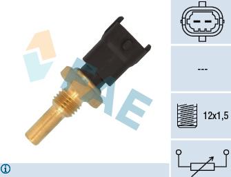 FAE 33485 - Senzor, temperatura olja parts5.com