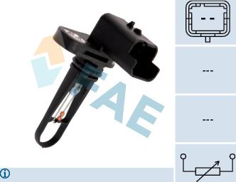 FAE 33509 - Sensor, intake air temperature parts5.com