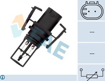 FAE 33504 - Senzor, temperatura usisnog vazduha parts5.com