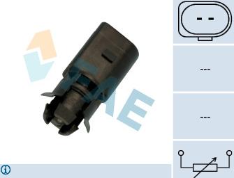 FAE 33515 - Sensor, temperaura exterior parts5.com