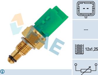 FAE 33695 - Sensor, coolant temperature parts5.com