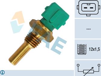 FAE 33600 - Senzor, temperatura rashladne tečnosti parts5.com