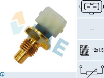 FAE 33060 - Αισθητήρας, θερμοκρ. ψυκτικού υγρού parts5.com