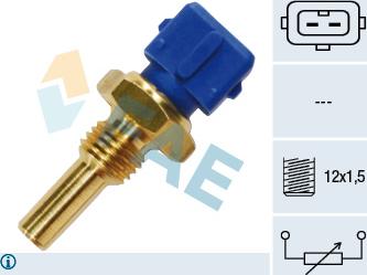 FAE 33010 - Senzor, temperatura rashladne tečnosti parts5.com