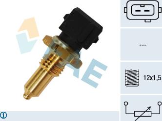 FAE 33155 - Sensor, temperatura del aceite parts5.com