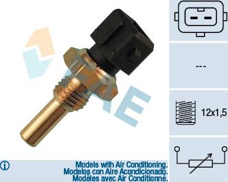 FAE 33300 - Soğutucu akışkan sıcaklık sensörü parts5.com