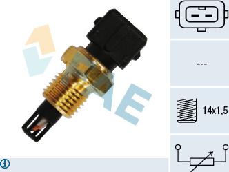 FAE 33220 - Sensor, temperatura del aire de admisión parts5.com