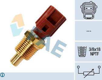 FAE 33730 - Senzor,temperatura lichid de racire parts5.com