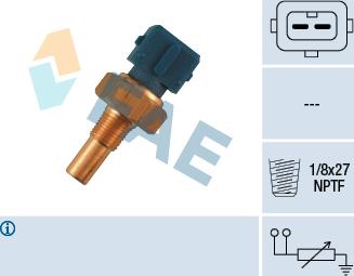 FAE 32520 - Tunnistin, jäähdytysnesteen lämpötila parts5.com