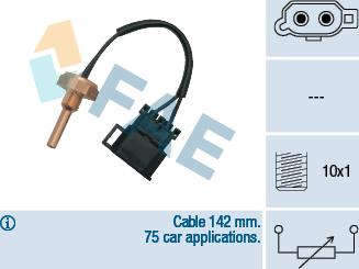 FAE 32370 - Érzékelő, hűtőfolyadék-hőmérséklet parts5.com