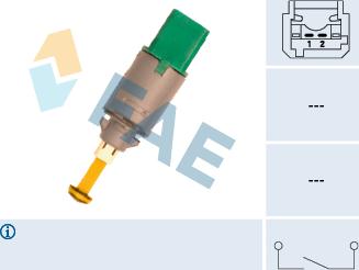 FAE 24900 - Spínač brzdového světla parts5.com