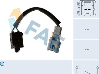 FAE 24907 - Comutator, actionare ambreiaj (Tempomat) parts5.com