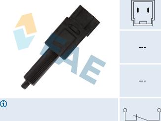 FAE 24495 - Comutator lumini frana parts5.com