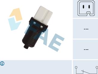 FAE 24440 - Brake Light Switch parts5.com