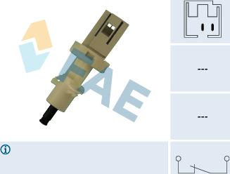 FAE 24400 - Jarruvalokatkaisin parts5.com