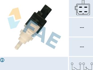 FAE 24413 - Interruptor luces freno parts5.com