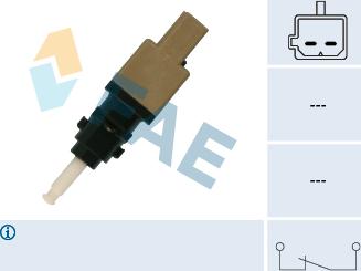 FAE 24412 - Comutator lumini frana parts5.com