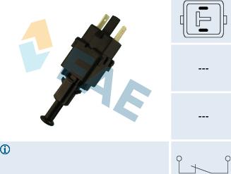 FAE 24500 - Comutator lumini frana parts5.com