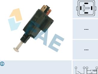 FAE 24516 - Comutator lumini frana parts5.com