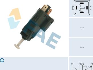 FAE 24517 - Interruptor luces freno parts5.com