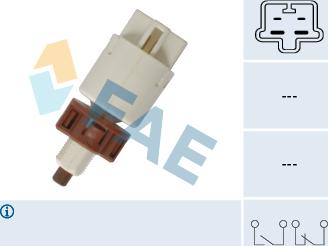 FAE 24691 - Prekidač kočnog svjetla parts5.com