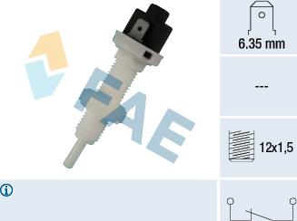 FAE 24010 - Interruptor luces freno parts5.com