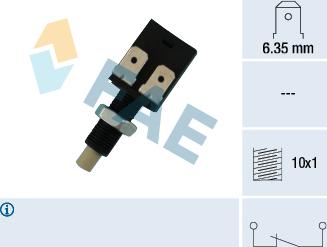 FAE 24080 - Comutator lumini frana parts5.com