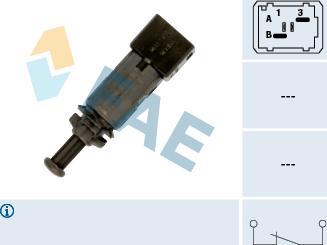 FAE 24890 - Spínač brzdových svetiel parts5.com