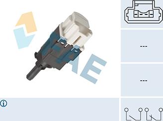 FAE 24893 - Spínač brzdových svetiel parts5.com