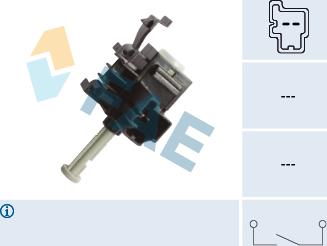 FAE 24854 - Conmutador, accionamiento embrague (control veloc.) parts5.com