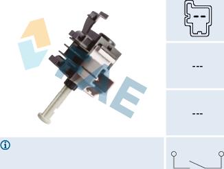 FAE 24856 - Comutator, actionare ambreiaj (Tempomat) parts5.com