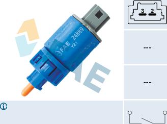 FAE 24889 - Διακόπτης, μηχανισμός συμπλέκτη (GRA) parts5.com