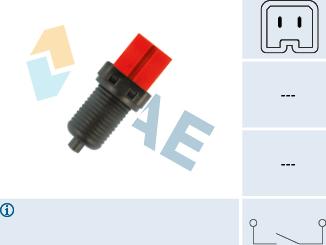 FAE 24885 - Prekidač za stop-svetlo parts5.com