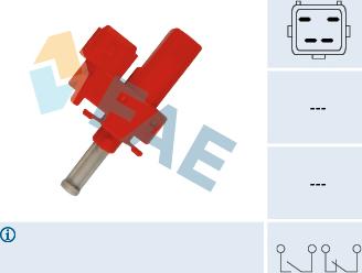 FAE 24835 - Switch, clutch control (cruise control) parts5.com