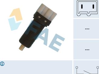 FAE 24870 - Comutator, actionare ambreiaj (Tempomat) parts5.com