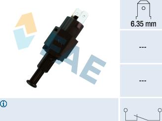 FAE 24310 - Comutator lumini frana parts5.com