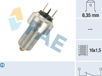 FAE 25120 - Comutator lumini frana parts5.com