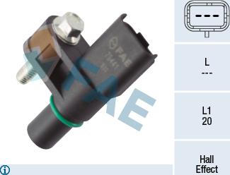 FAE 79441 - Sensor, camshaft position parts5.com