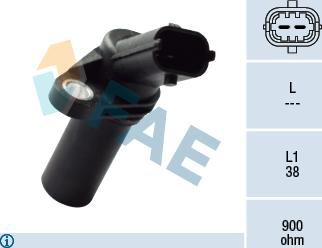 FAE 79423 - Sensor, crankshaft pulse parts5.com