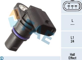 FAE 79523 - Senzor, pozicija odmikalne gredi parts5.com