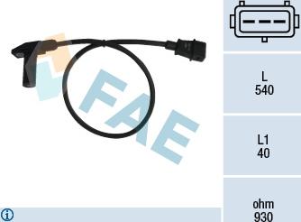 FAE 79097 - Snímač impulzov kľukového hriadeľa parts5.com