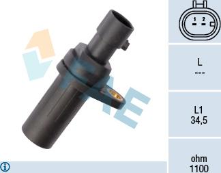 FAE 79196 - Sensor, crankshaft pulse parts5.com