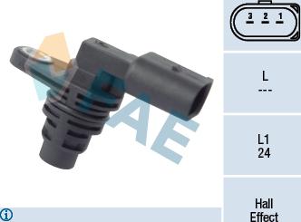 FAE 79142 - Sensor, camshaft position parts5.com