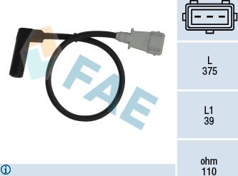 FAE 79152 - Davač impulsa, koljenasto vratilo parts5.com