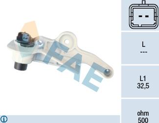 FAE 79119 - Senzor impulsuri, arbore cotit parts5.com