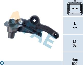 FAE 79118 - Sensor, crankshaft pulse parts5.com