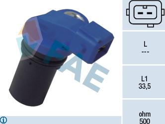 FAE 79133 - Sensor, posición arbol de levas parts5.com