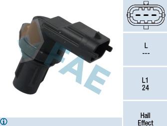 FAE 79348 - Sensor, posición arbol de levas parts5.com