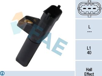 FAE 79357 - Generátor impulsů, klikový hřídel parts5.com