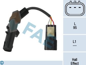 FAE 79376 - Senzor impulsuri, arbore cotit parts5.com